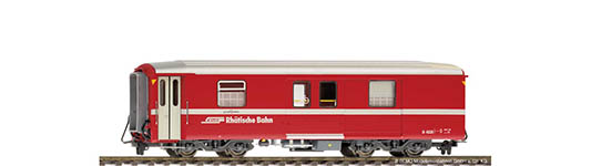 074-3248163 - H0m - Packwagen D 4231 neurot, RhB, Ep. VI